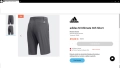 Adidas Stetch Shorts Размер 52 / L мъжки стреч еластични къси панталони 56-49, снимка 3