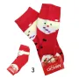 3156 Атрактивни детски коледни чорапи, за 8-12 години, снимка 3