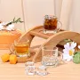 5584 Комплект стъклени мини чашки Халбички, 12 броя, 20 ml, снимка 7