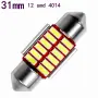 LED Крушки за плафон 31мм 12/24V G – TECH – T270 – T468, снимка 2