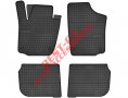Висококачествени гумени стелки FROGUM Seat Toledo Mk4 Skoda Rapid 2012 - 2019, снимка 1