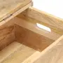 vidaXL Ракла, 90x40x45 см, мангово дърво масив, снимка 5