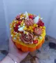 Есенна декорация със соеви свещи , снимка 5