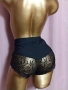 XL/2XL Черна микрофибърна бикина с дантела , снимка 4