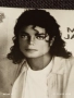 Стара рядка снимка картичка на ПОП ИКОНАТА Michael Jackson с автограф за КОЛЕКЦИЯ 51221, снимка 2