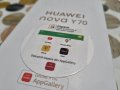 Huawei Nova Y70 чисто нови,2 години гаранция , снимка 2