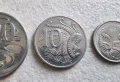 Австралия. Лот .5, 10 ,20, 50 цента .Кралицата на средна възраст., снимка 4