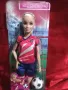Барби тенисистка с множество статични стави  и Барби футболистка, снимка 13