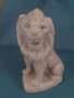 Страхотна мраморна скулптура на лъв, снимка 1 - Други ценни предмети - 39487465