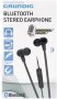 Безжични Bluetooth стерео слушалки Grundig с микрофон,магнитни,1.2 м кабел, снимка 1 - Безжични слушалки - 39885328