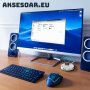 Безжичен USB адаптер Мини Bluetooth 5.0 приемник Безжичен аудио предавател за компютър лаптоп таблет, снимка 7