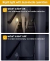 Нови 2 броя LED нощна лампа с motion sensor, 3000K топла светлина за осветление дом, снимка 3