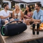 Преносима караоке тонколона с 2 микрофона B21 BOOMBOX - мощен звук и RGB Led осветление, снимка 2
