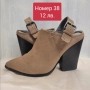 Дамски стилни боти и ботуши на ток номер 38 , снимка 3