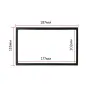 Черна 2DIN рамка за мултимедия 187x116 mm с отвор 177x102 mm, снимка 4
