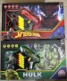 Комплект пистолет със стрели + фигурка + маска Спайдърмен/Хълк, Spiderman/Hulk, снимка 2