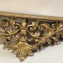 Декоративна конзола в стил Рококо – златен финиш, снимка 3