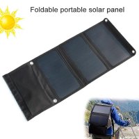 Foldable Solar Panel 21W, сгъваем соларен панел, зареждащ вашето устройство директно от слънцето, 2x, снимка 1 - Външни батерии - 41456684