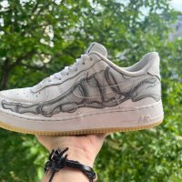 Nike Air Force 1 Low Skeleton Halloween — номер 40, снимка 1 - Маратонки - 41002456