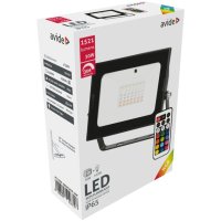 LED прожектор RGB с дистанционно управление 30 W / AVIDE , снимка 1 - Прожектори - 40299660