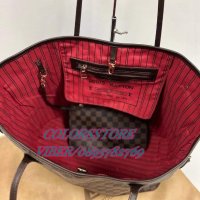 Луксозна нова чанта  Louis Vuitton Neverfull , снимка 4 - Чанти - 40764777