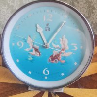 Китайски анимиран настолен часовник будилник , снимка 1 - Антикварни и старинни предмети - 41347621
