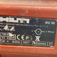 Ръчен циркуляр Hilti WSC 155, снимка 5 - Други инструменти - 35959979