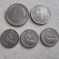 Монети . Германия.  1 , 2  дойче марки и  3 бройки по 50 пфенига., снимка 5 - Нумизматика и бонистика - 38325471