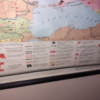 Стара платнена карта Велика социалистическа революция, снимка 5 - Антикварни и старинни предмети - 36216246