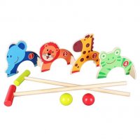 Детска дървена игра Чукбол, снимка 1 - Образователни игри - 40220999