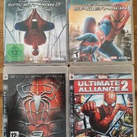 Спайдърмен за PS3 Playstation 3, Spiderman Spider-man 3 Amaizing Marvel Ultimate Alliance 2 , снимка 1 - Игри за PlayStation - 40365857
