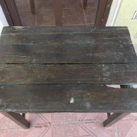 Автентична дървена маса. №0775, снимка 7 - Антикварни и старинни предмети - 34125670