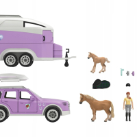 Playtive комплект игра на Кончета Детски играчки с колас ремарке и коне , снимка 8 - Коли, камиони, мотори, писти - 44568139