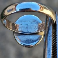 Дамски сребърен пръстен с аметист , снимка 4 - Пръстени - 39230019