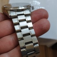 Часовник Ориент-Автоматик, сапфир кристал, 100 м. Отличен, снимка 9 - Мъжки - 38903626