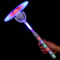 Играчка LED вятърна мелница мигаща въртяща, снимка 2 - Електрически играчки - 39345275