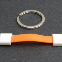 inCharge All in One - Charge&Data кабел ключодържател, само 3,8 см, снимка 5 - USB кабели - 40109543