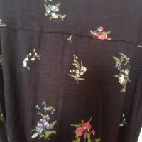 Fat Face блузка на цветя, снимка 4 - Блузи с дълъг ръкав и пуловери - 42259431