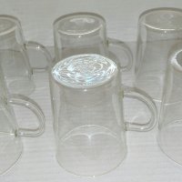 Стъклени чаши за топли напитки - "SIMAX" CZECHOSLOVAKIA, снимка 4 - Чаши - 41435437
