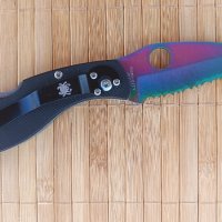 Сгъваем нож  Civilian C12 / Spyderco Harpy, снимка 4 - Ножове - 20366275