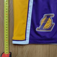 NBA / Los Angeles Lakers / Adidas - баскетболни детски шорти 140см., снимка 6 - Детски къси панталони - 41924832
