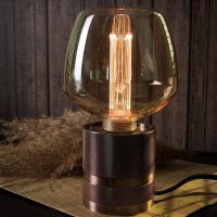 Винтидж LED лампа ESIP, филаментна крушка Edison, стил ретро, E27, 4 W, 1800 K., снимка 10 - Крушки - 41591093
