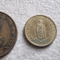 Монети . Парагвай.  1 , 50 , 100 ,500  гуарани. 4 бройки, снимка 10 - Нумизматика и бонистика - 42618001