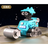 Подвижен робот играчка с дизайн на строителна машина, снимка 6 - Електрически играчки - 44583267