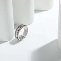 Египетски сребърен пръстен, снимка 3 - Пръстени - 39446434