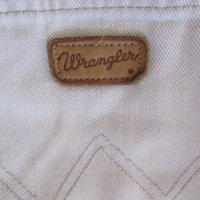 Светли дънки Wrangler размер 34, снимка 7 - Дънки - 35961179