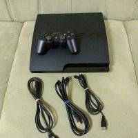 Продавам Playstation 3 Slim 160gb. + GTA V, снимка 1 - PlayStation конзоли - 38783515