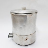 Стара електрическа алуминиева млековарка(7.5), снимка 4 - Антикварни и старинни предмети - 42191366