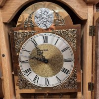 паркетен часовник HERMLE , снимка 3 - Антикварни и старинни предмети - 42627782