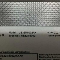 T-con HV320FHB-N10 от SAMSUNG UE32M5002AK, снимка 4 - Части и Платки - 42607390